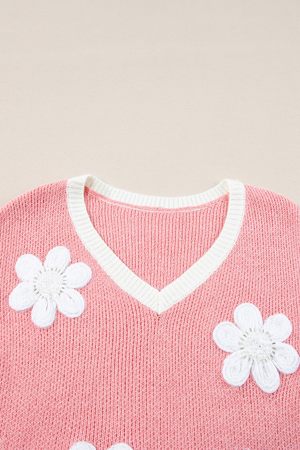 My Girl Floral Patch Sweater