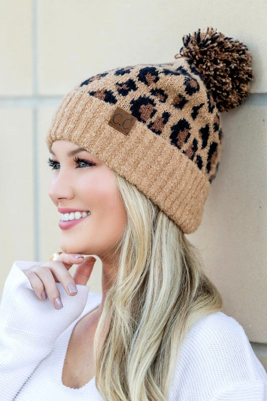 Wild Side Pom Beanie