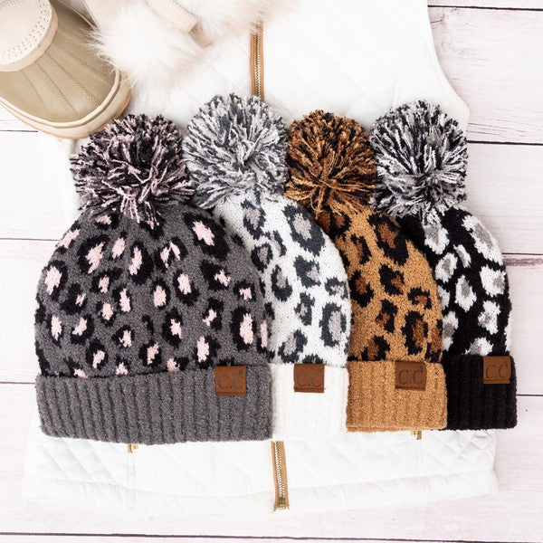 Wild Side Pom Beanie