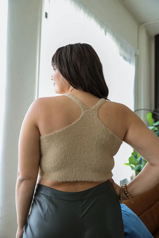Curvy Racerback Cozy Lounge Brami
