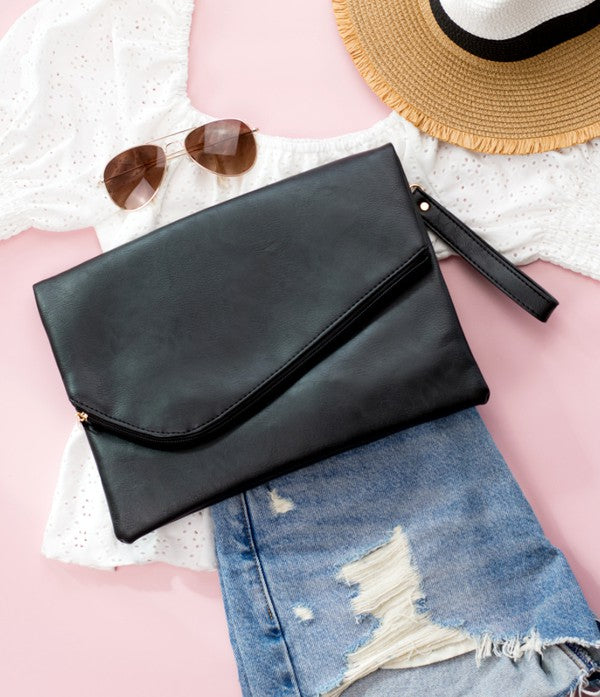 Ariel Envelope Clutch