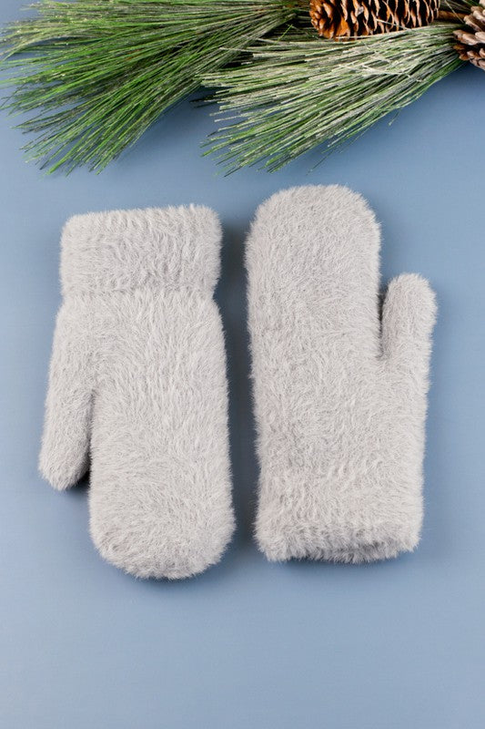 Susie Plush Warm Mittens