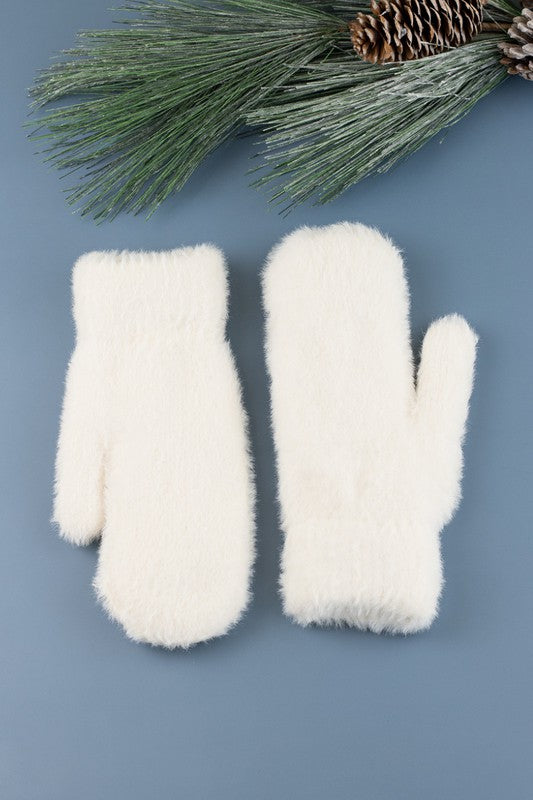 Susie Plush Warm Mittens