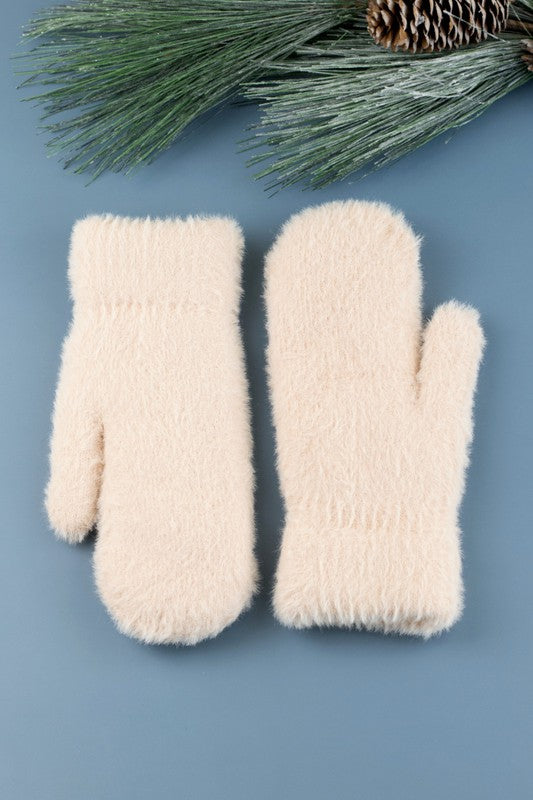 Susie Plush Warm Mittens