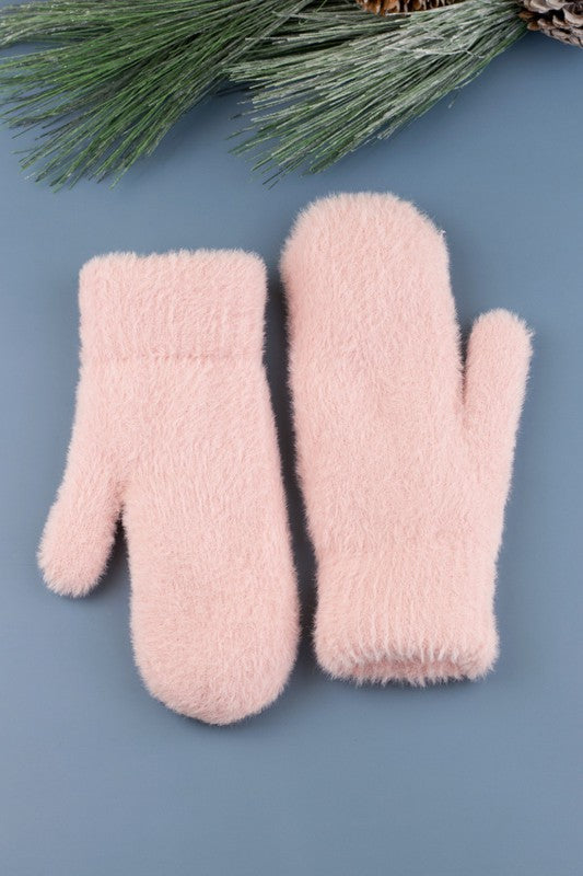 Susie Plush Warm Mittens