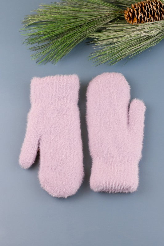 Susie Plush Warm Mittens