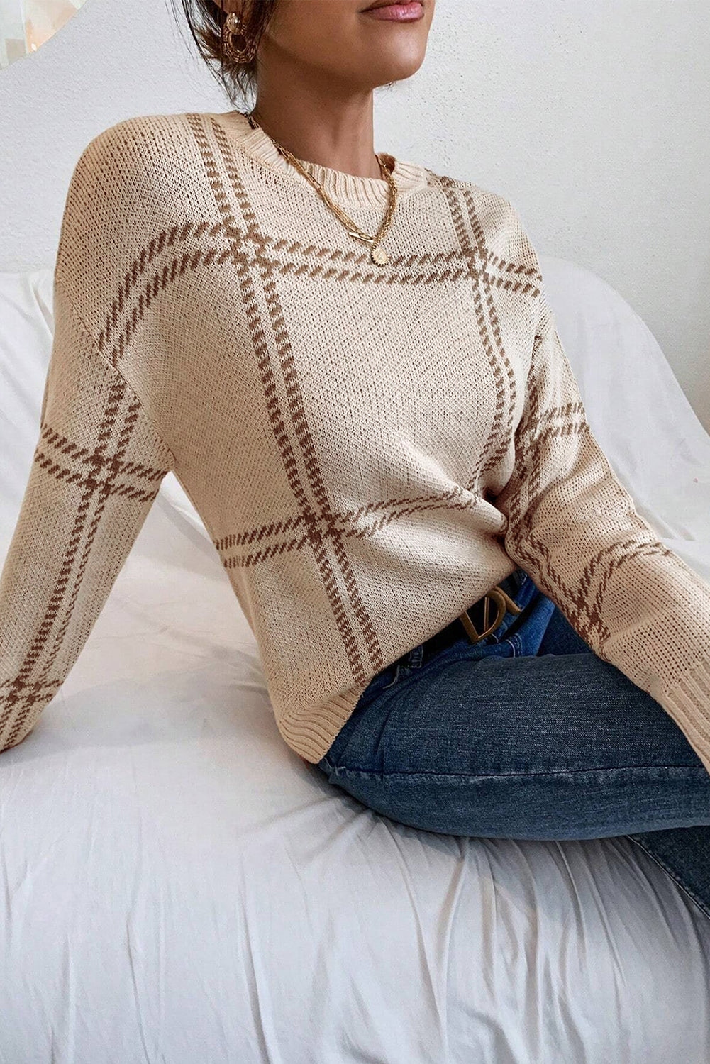 Orchard Plain Drop Shoulder Sweater