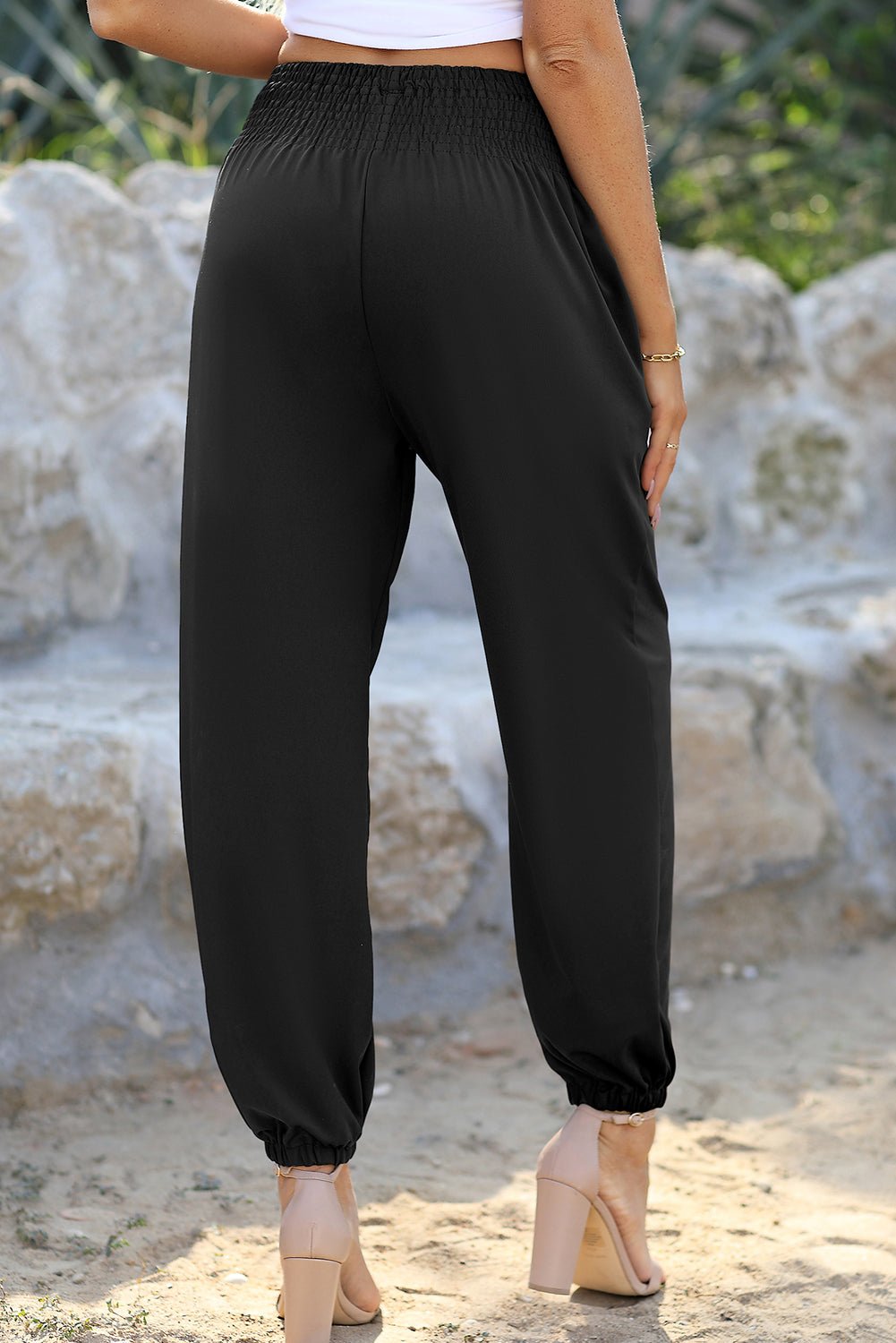 Desk to Drinks High Waisted Joggers