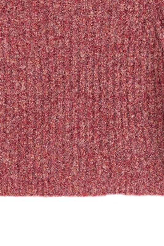 Aubrey Chunky Knit Cropped Sweater