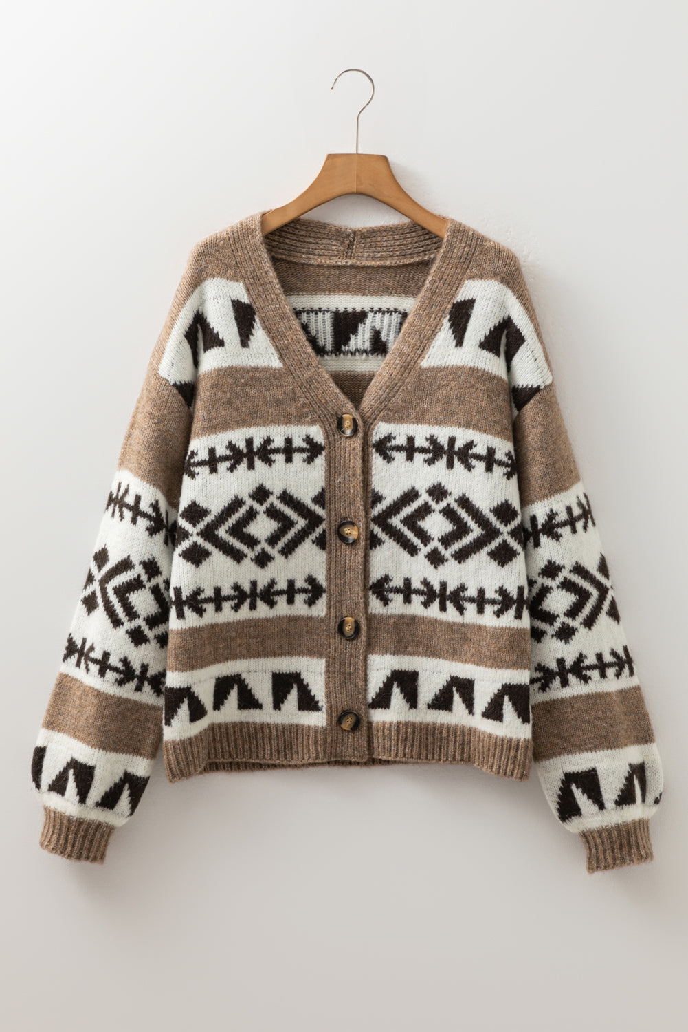 Pocahontas Aztec Oversized Cardigan