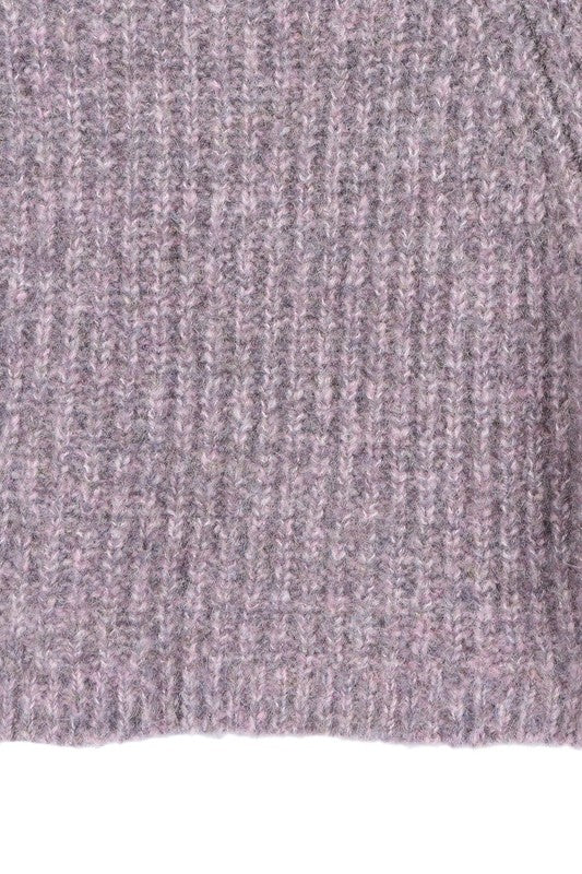 Aubrey Chunky Knit Cropped Sweater