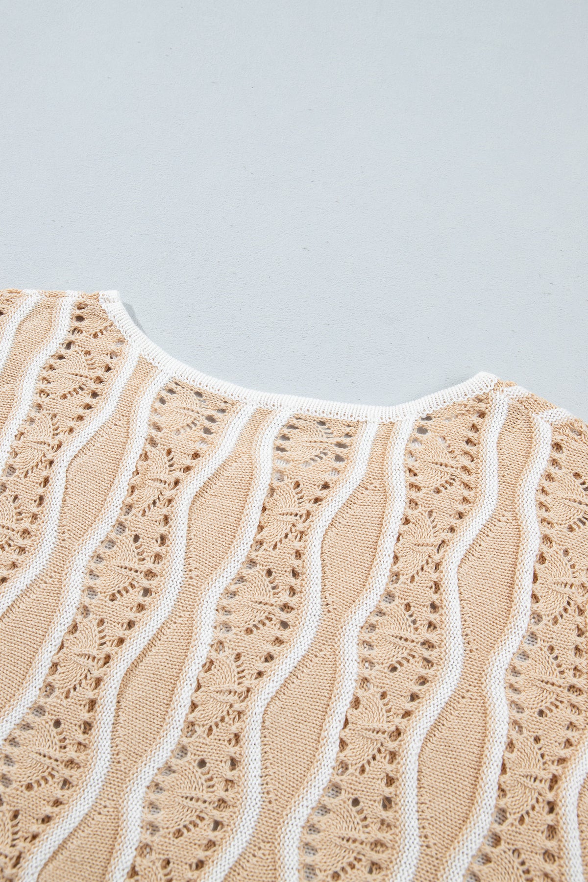 Elizabeth Eyelet Long Sleeve Sweater