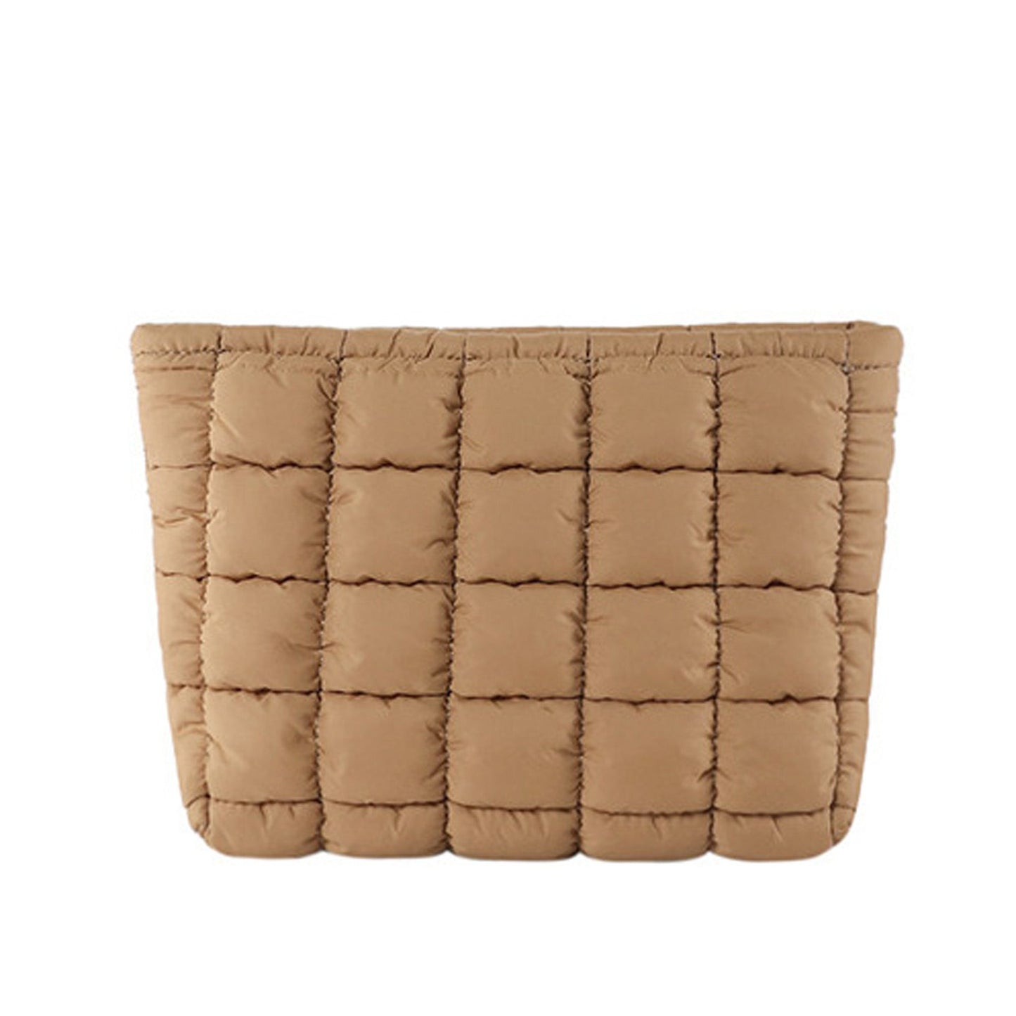 Placid Quilted Puffer Clutch