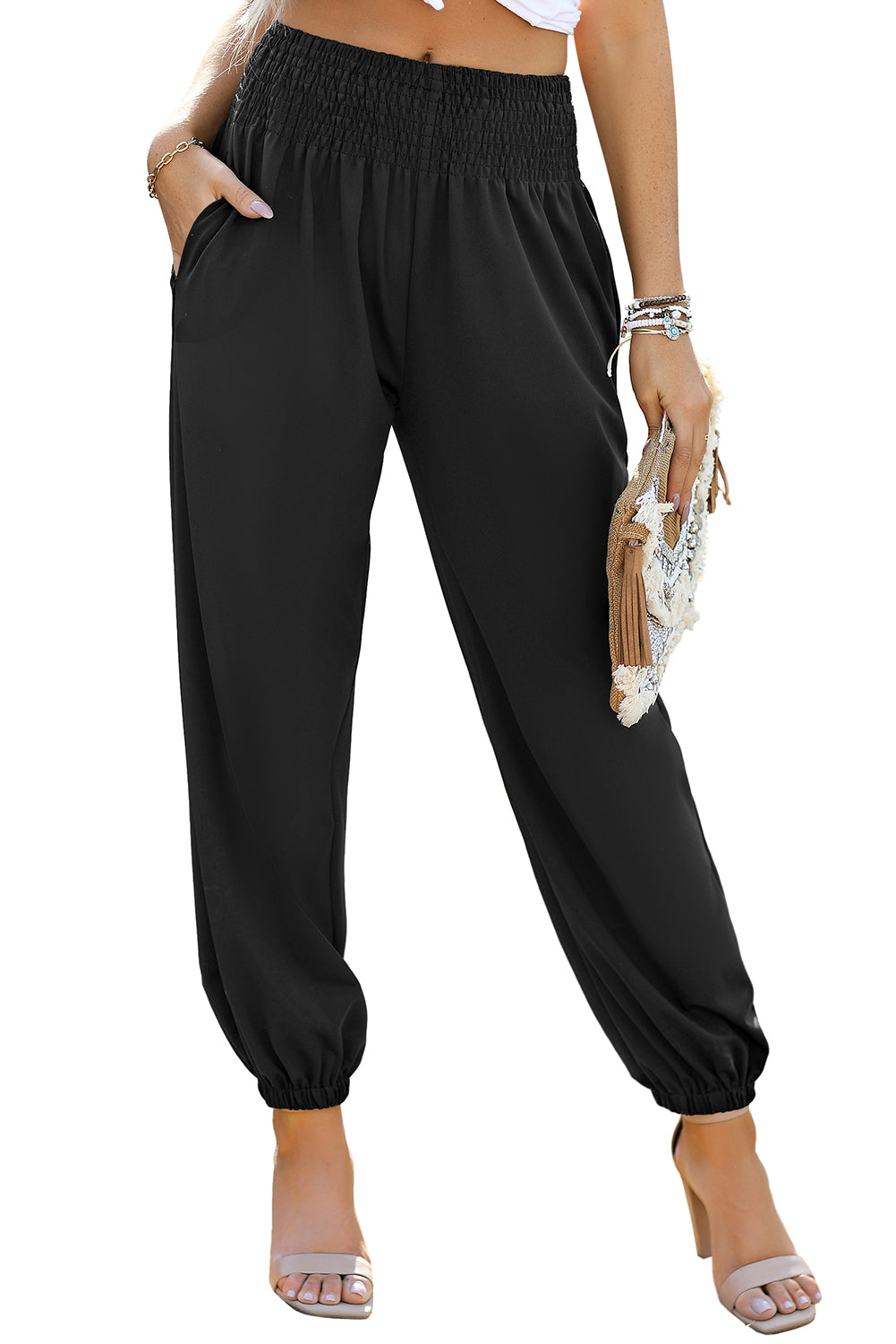 Desk to Drinks High Waisted Joggers