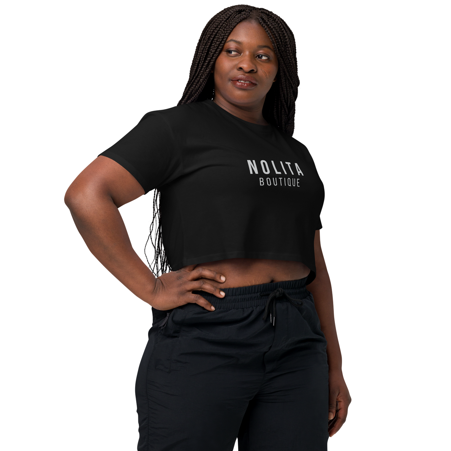 NOLITA Printed Logo Women’s Crop Top