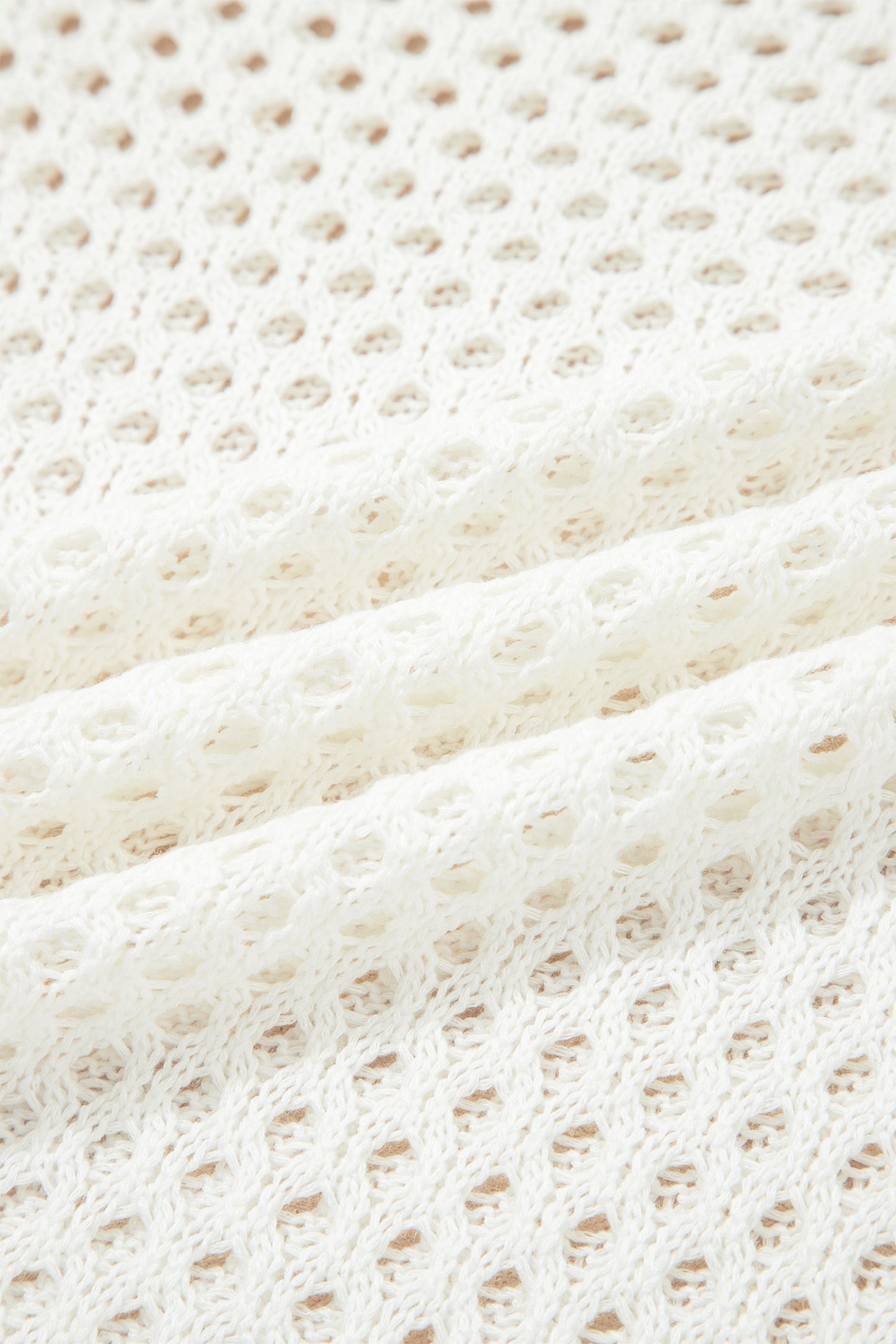 Joy Eyelet Scalloped Trim Bell Sleeve
