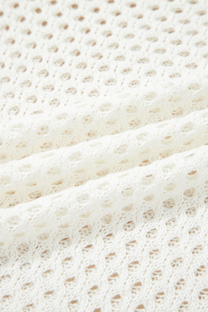 Joy Eyelet Scalloped Trim Bell Sleeve