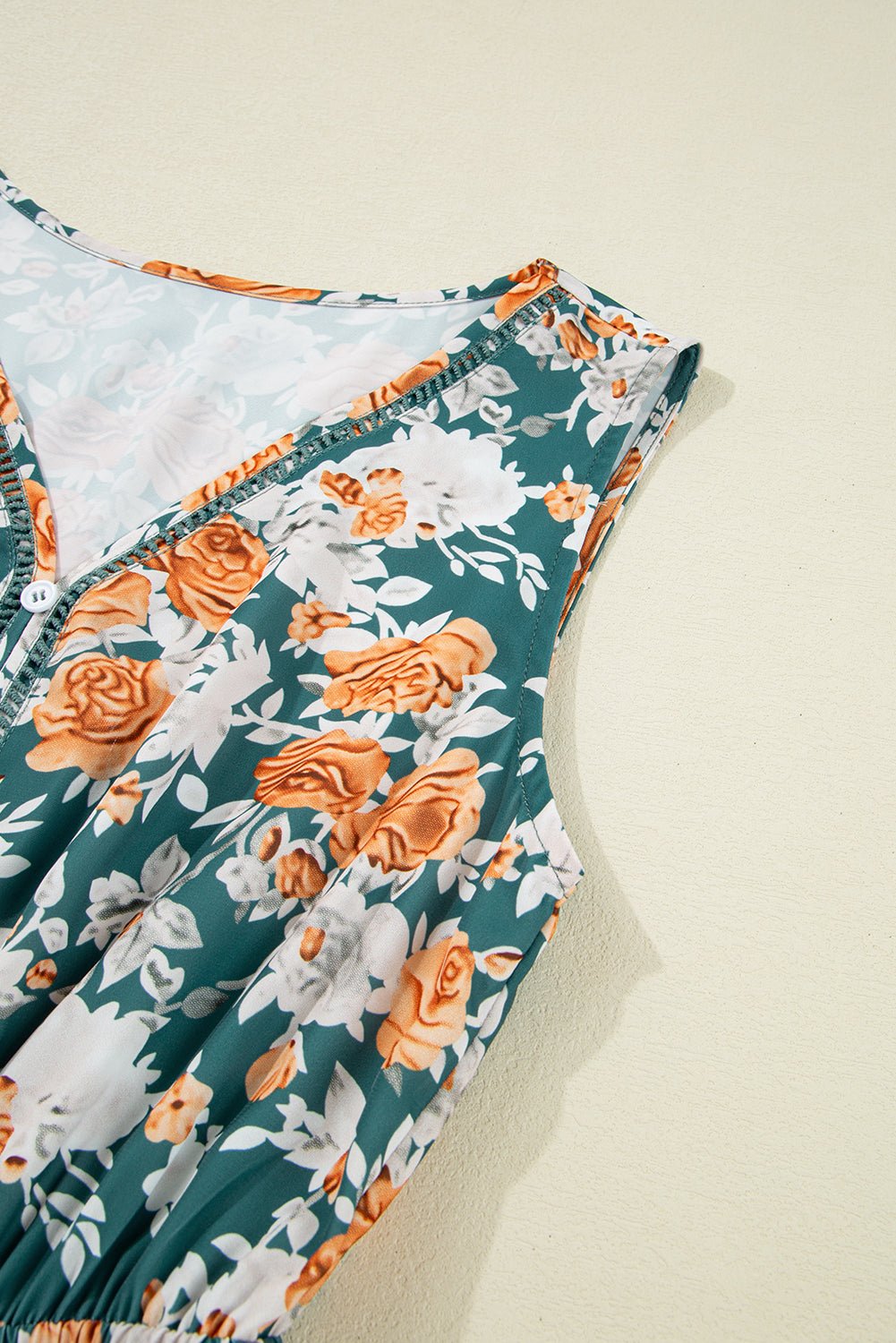 Josefina Floral Sleeveless Maxi Dress