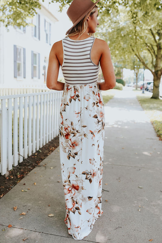 Amelia Boho Sleeveless Maxi Dress
