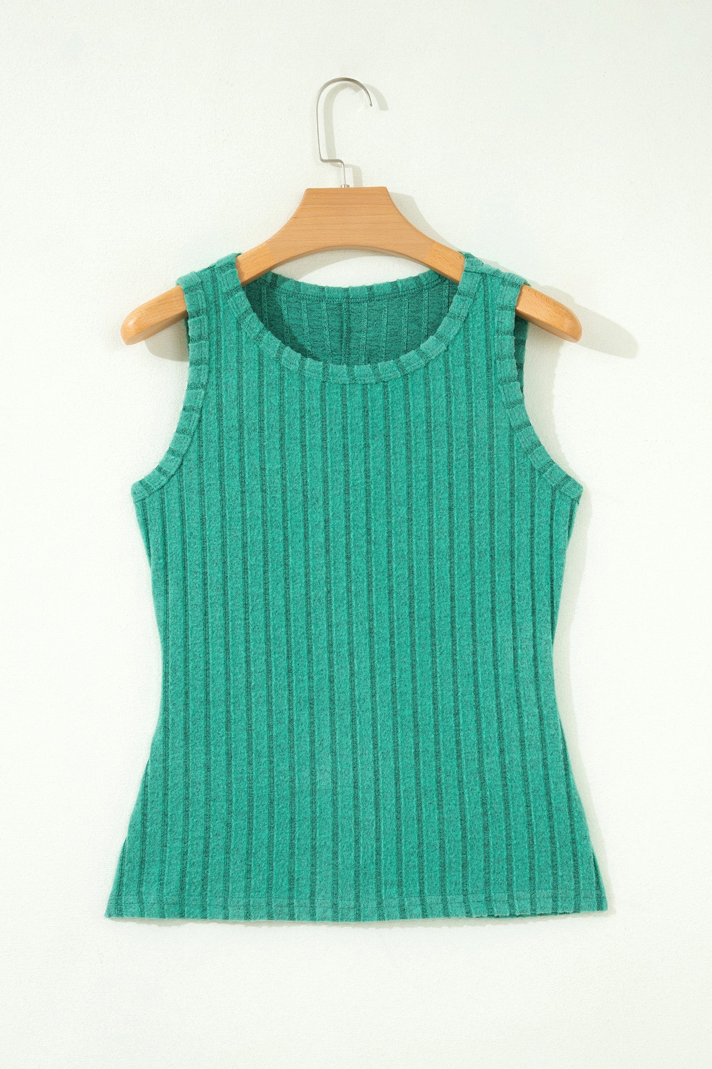 Sandy Mineral Wash Ribbed Tank Top