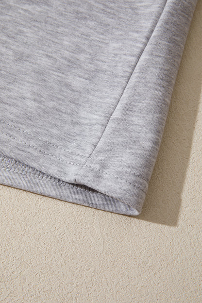 Danica Raw Edge Oversize Tee