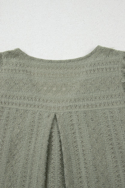 Laurel Lacey Button Down Blouse