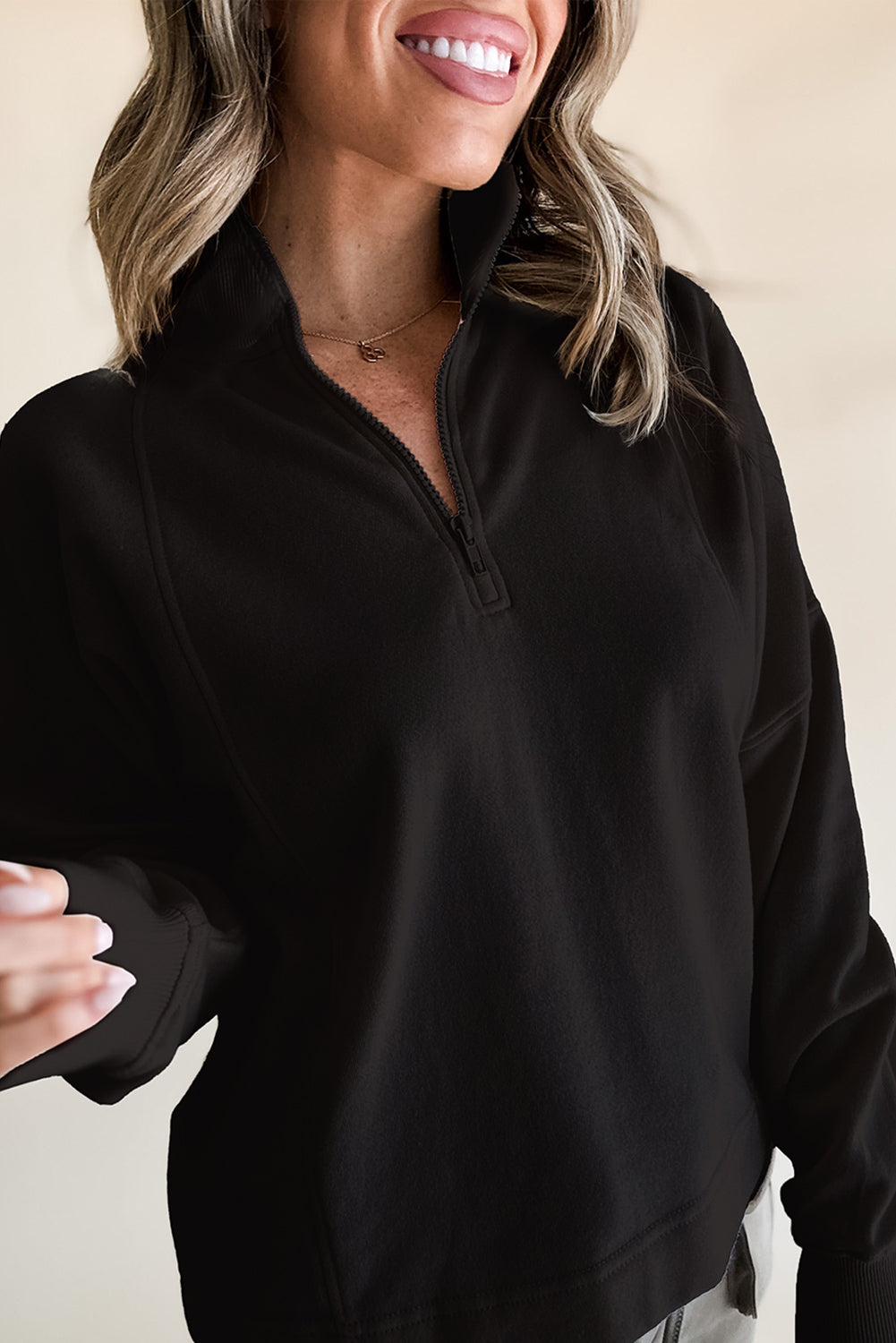 Samantha Half Zip Pullover