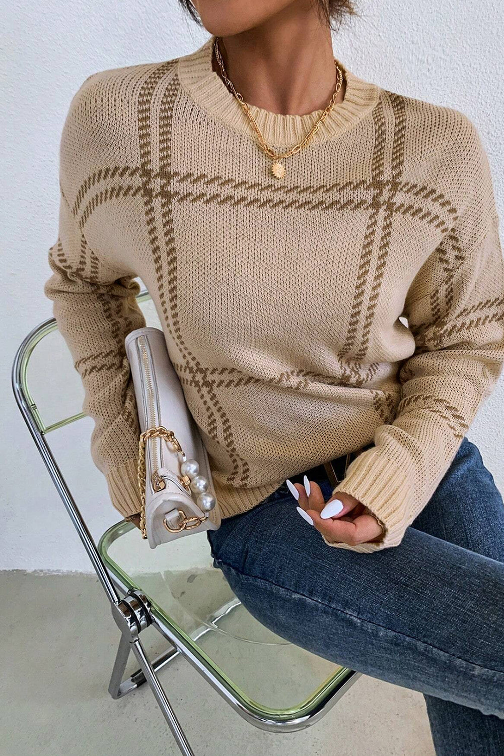 Orchard Plain Drop Shoulder Sweater
