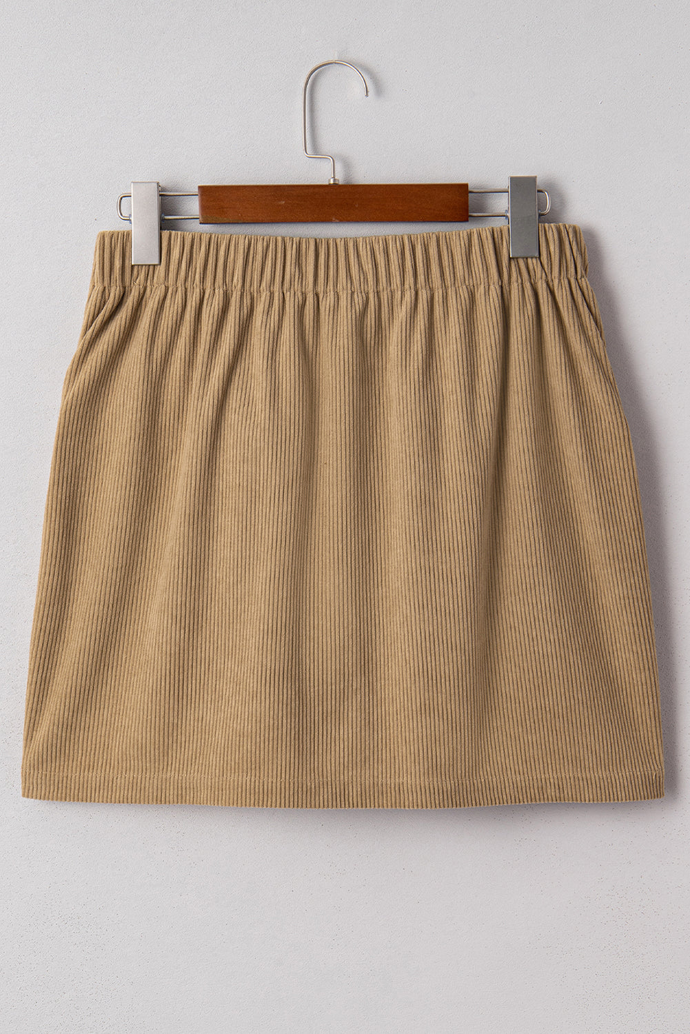 Brandi Corduroy Buttoned Mini Skirt