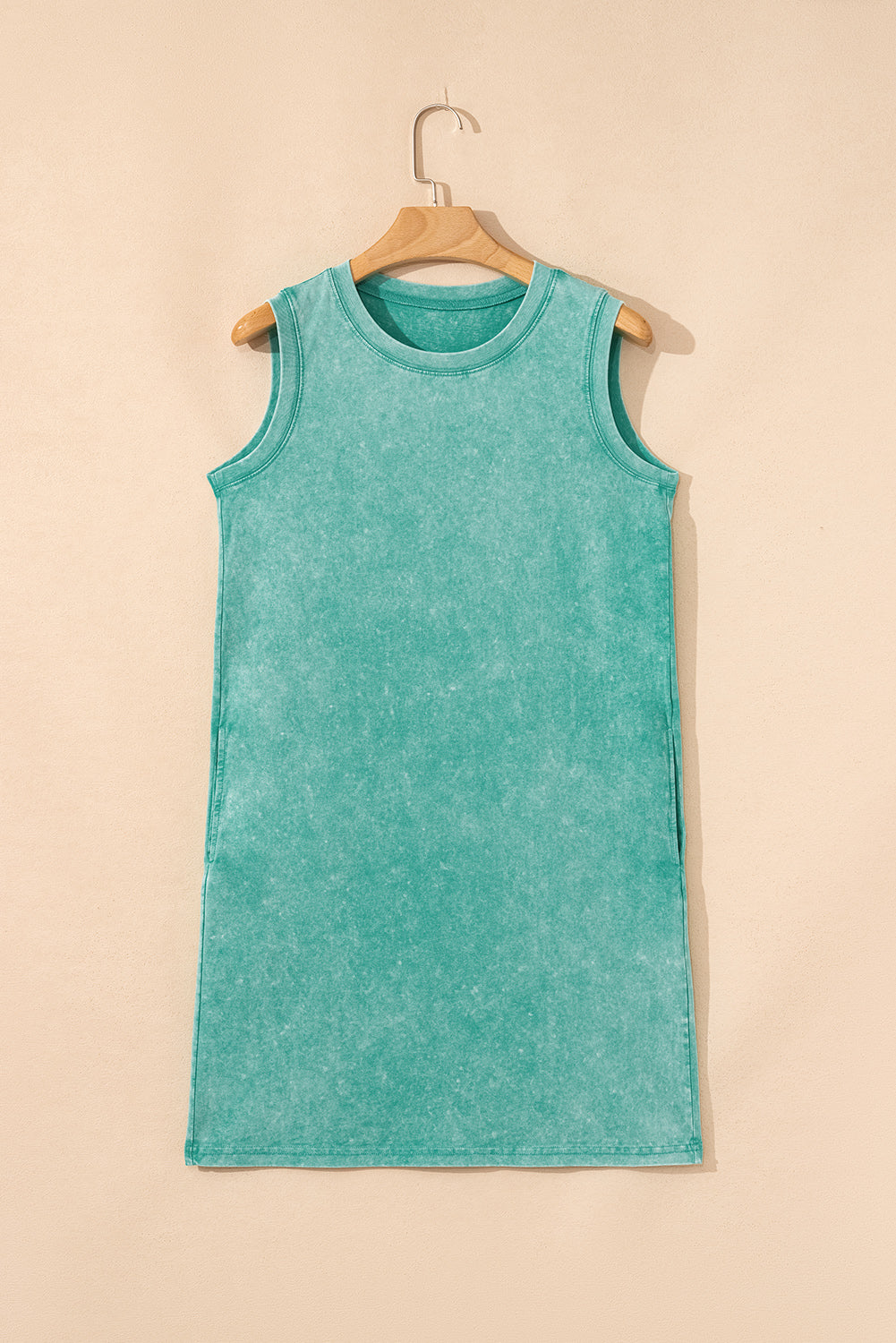 Sally Acid Wash Sleeveless Dress