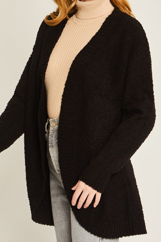 Open Front Sweater Cardigan