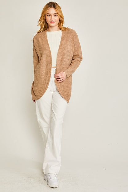 Open Front Sweater Cardigan