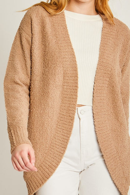 Open Front Sweater Cardigan