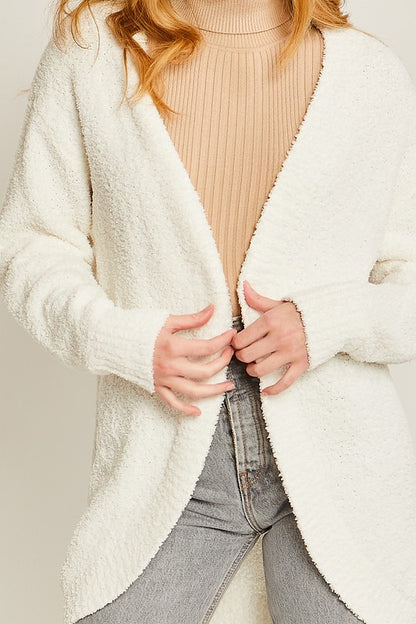 Open Front Sweater Cardigan