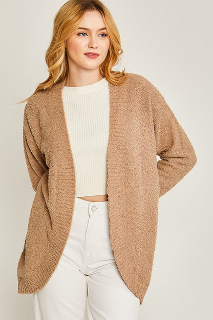 Open Front Sweater Cardigan