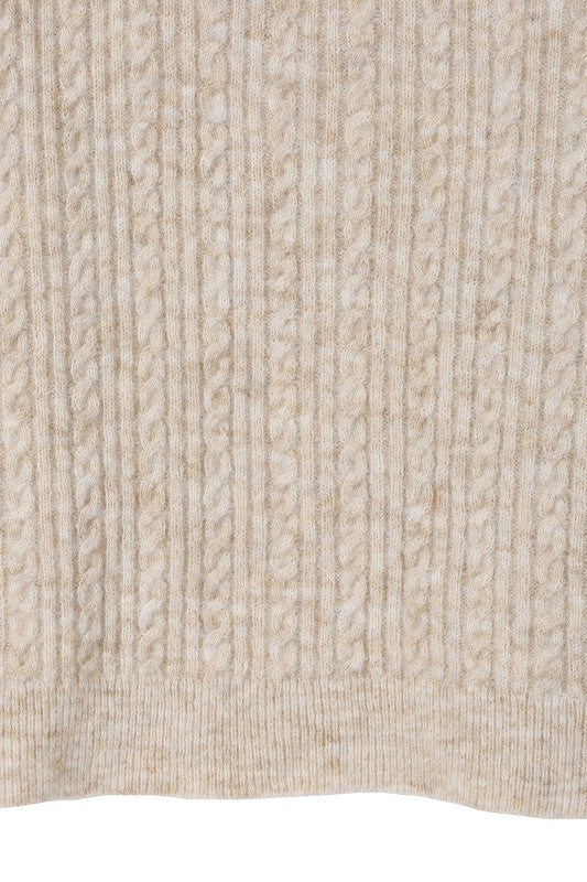 Oversize Cableknit Sweater