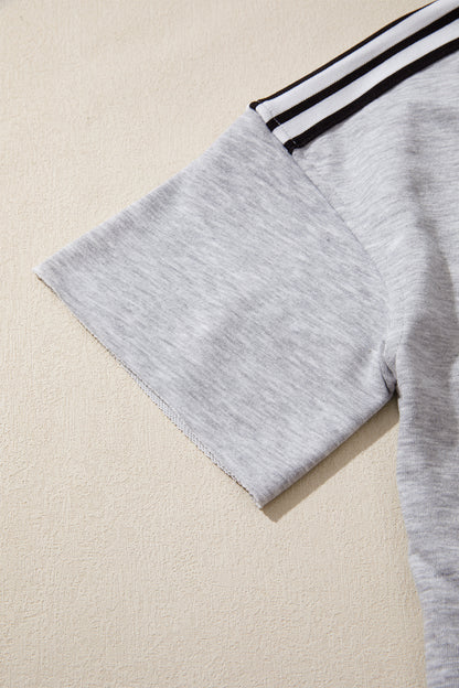 Danica Raw Edge Oversize Tee