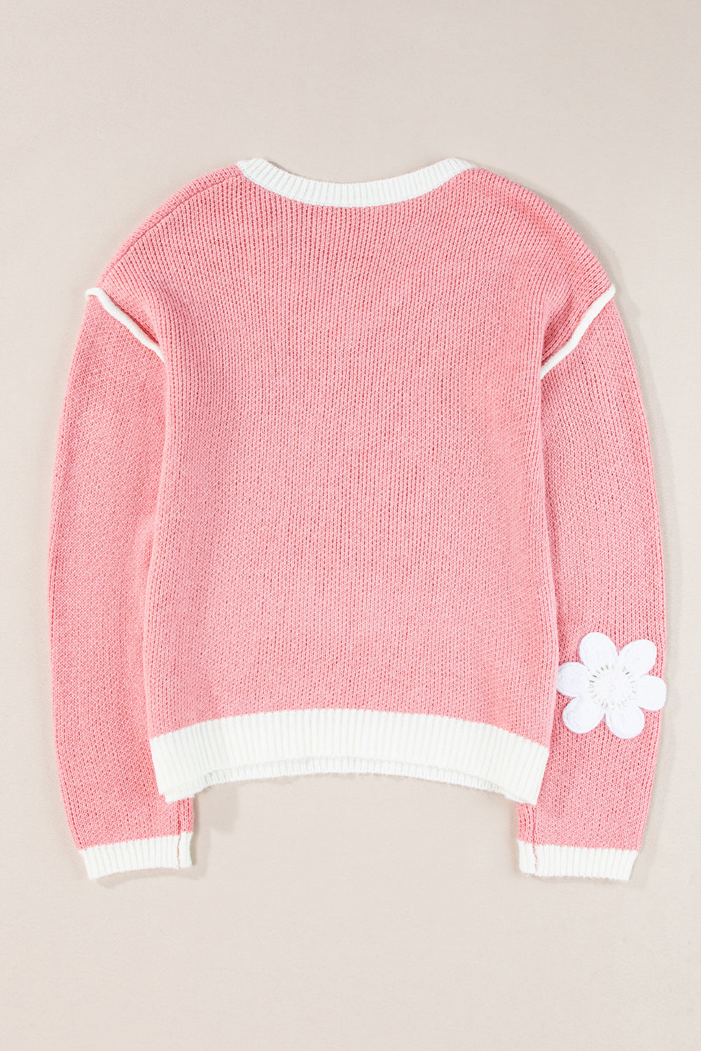 My Girl Floral Patch Sweater