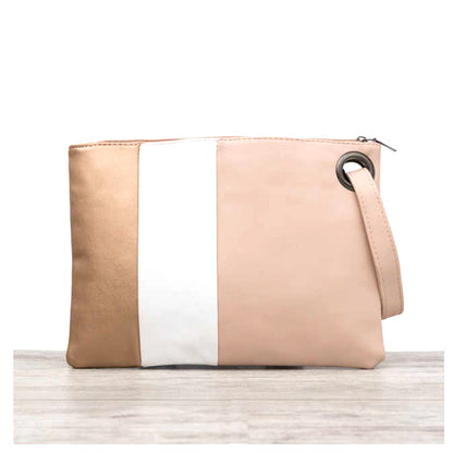 Hudson Color Block Clutch