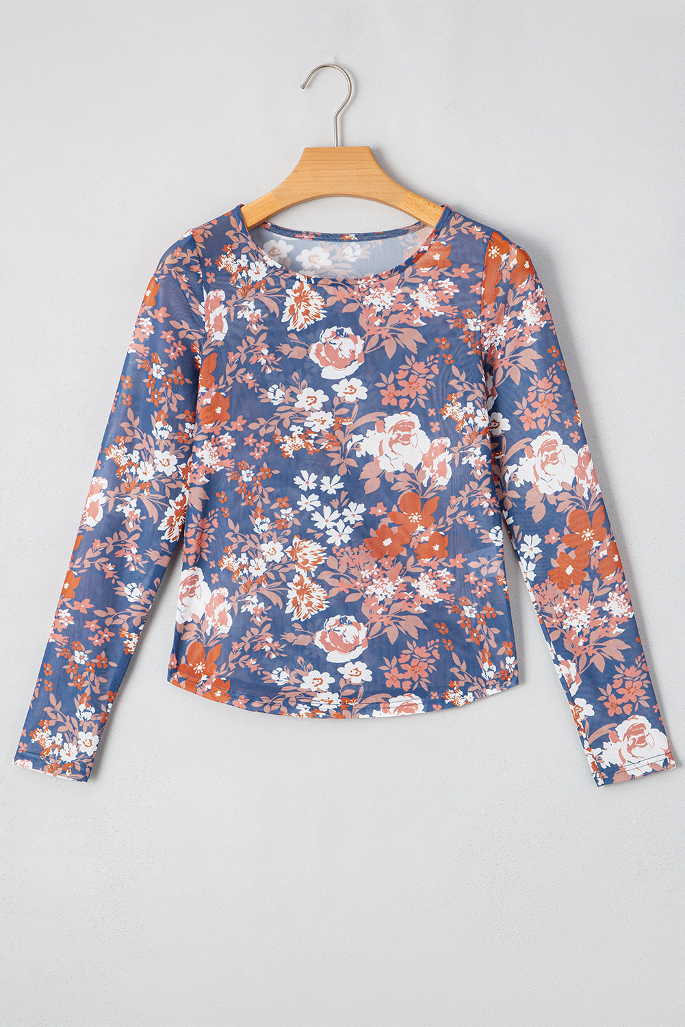 Garden Mesh Long Sleeve Top