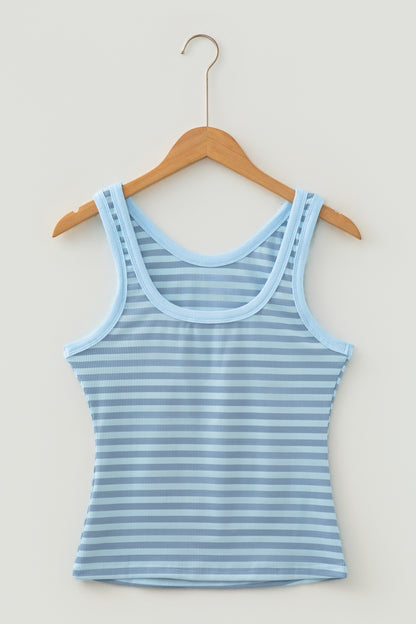 Marina Ribbed Knit Tank Top