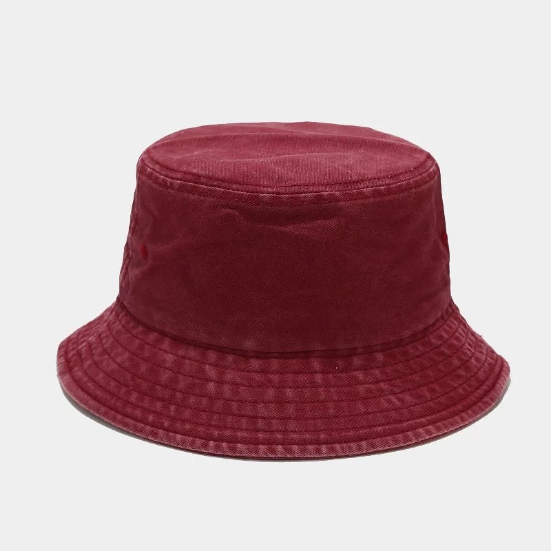 Frankie Distressed Bucket Hat