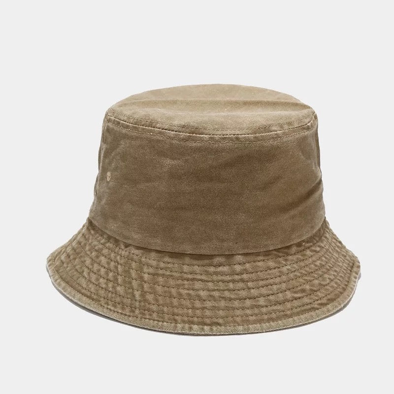 Frankie Distressed Bucket Hat