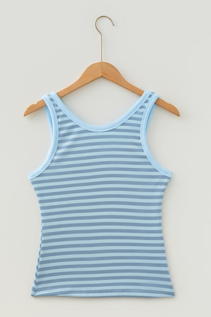 Marina Ribbed Knit Tank Top
