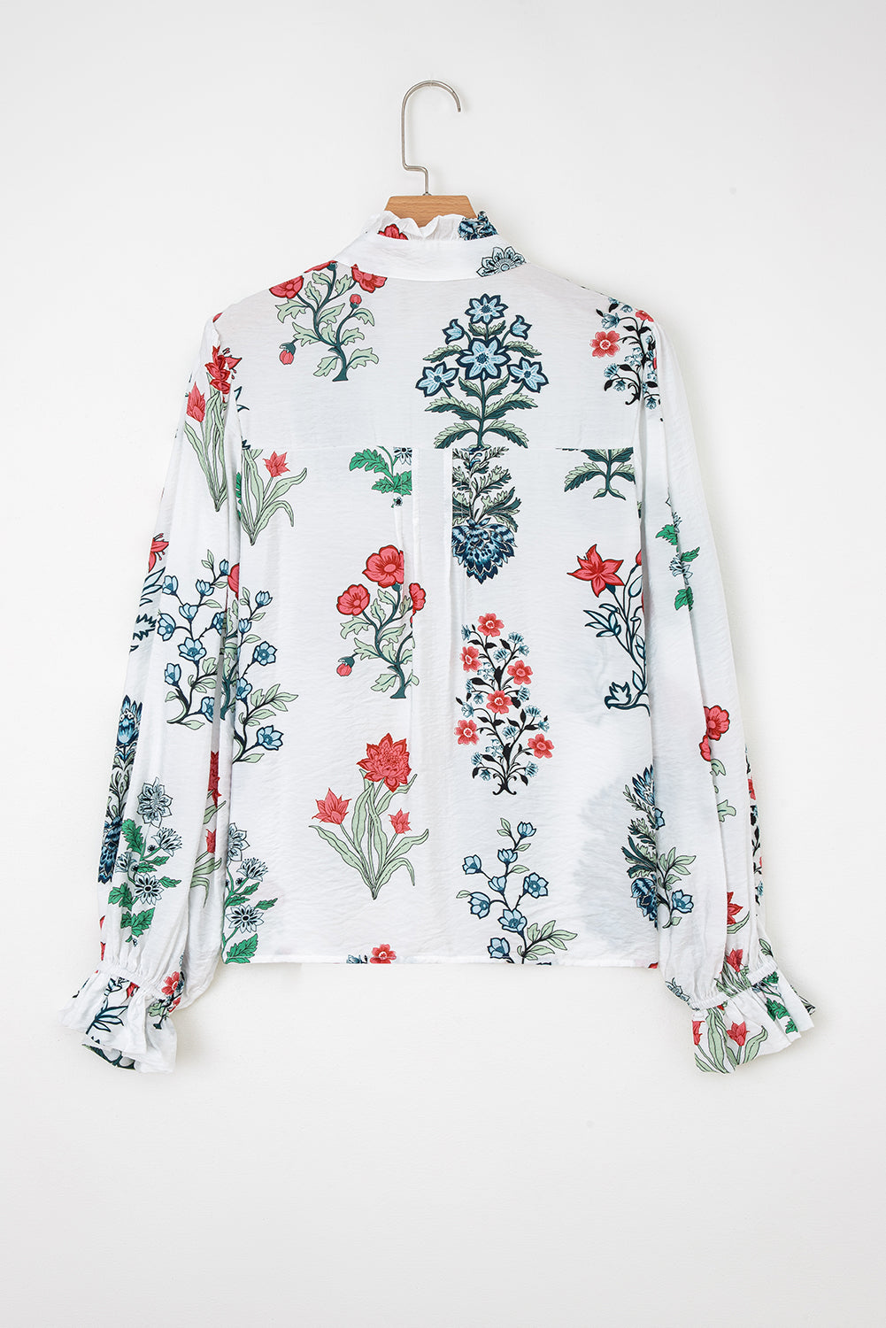 Beth Unique Floral Print Blouse