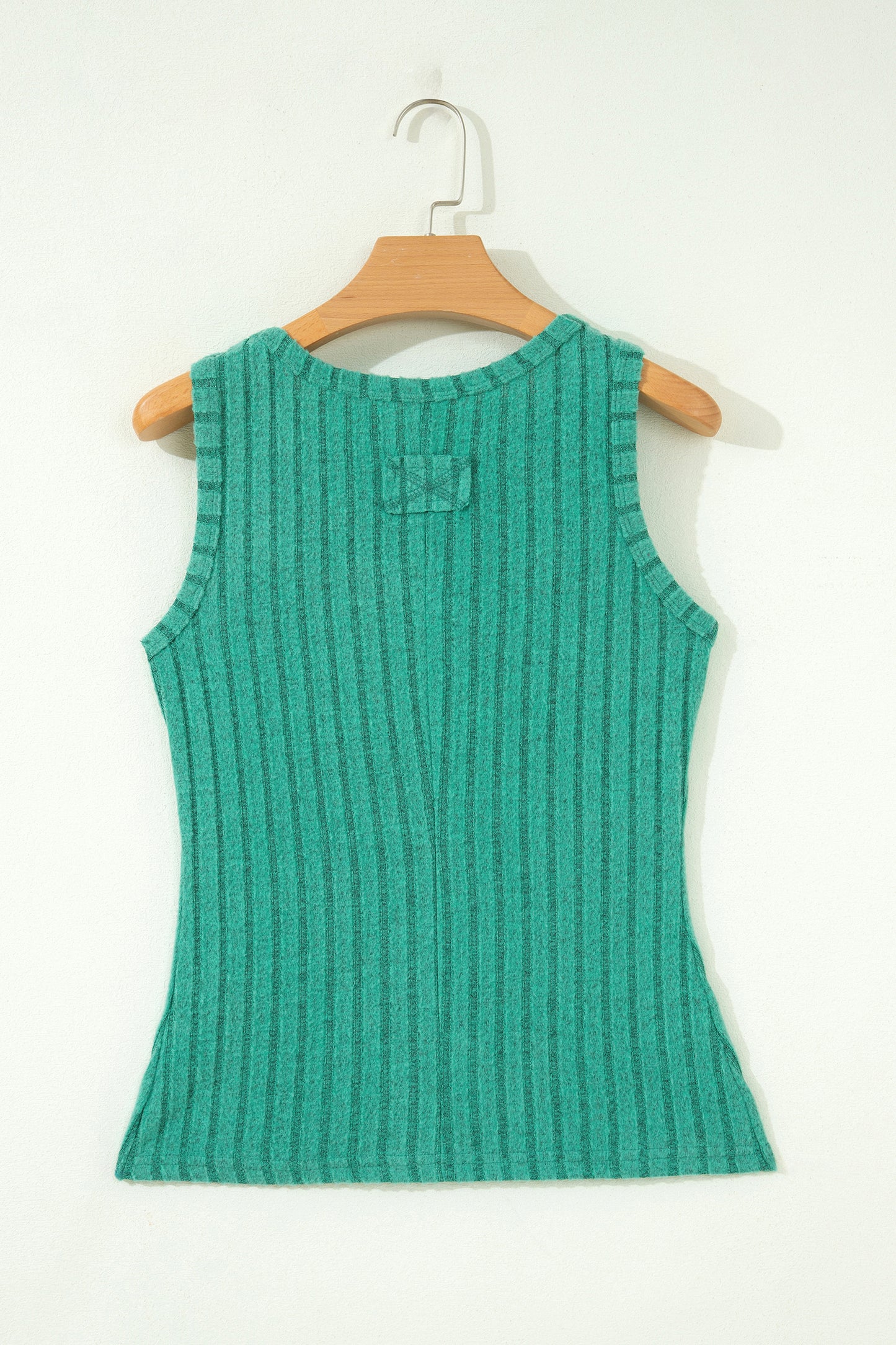Sandy Mineral Wash Ribbed Tank Top