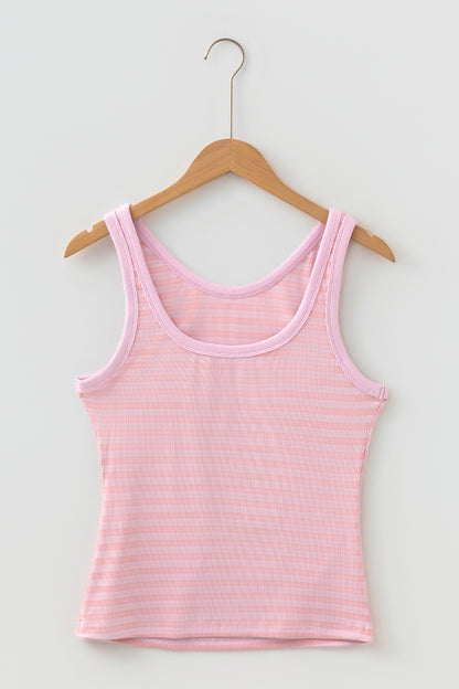 Marina Ribbed Knit Tank Top