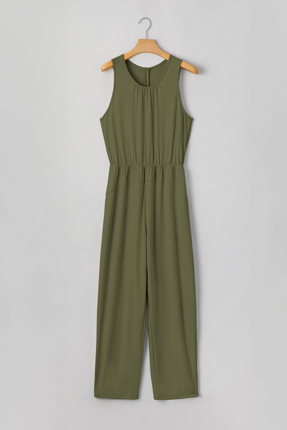 Sabrina Barrel Leg Sleeveless Jumpsuit