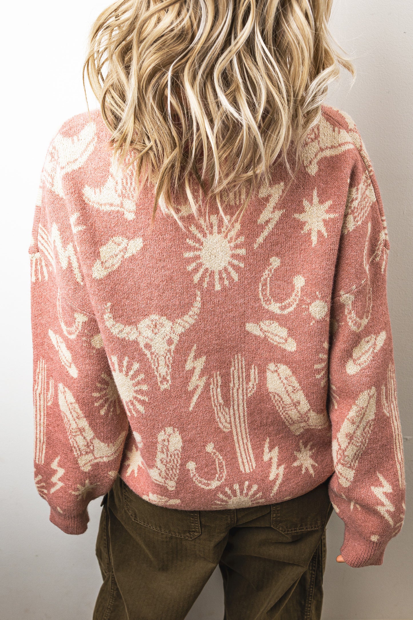 Desert Vibes Drop Sleeve Sweater