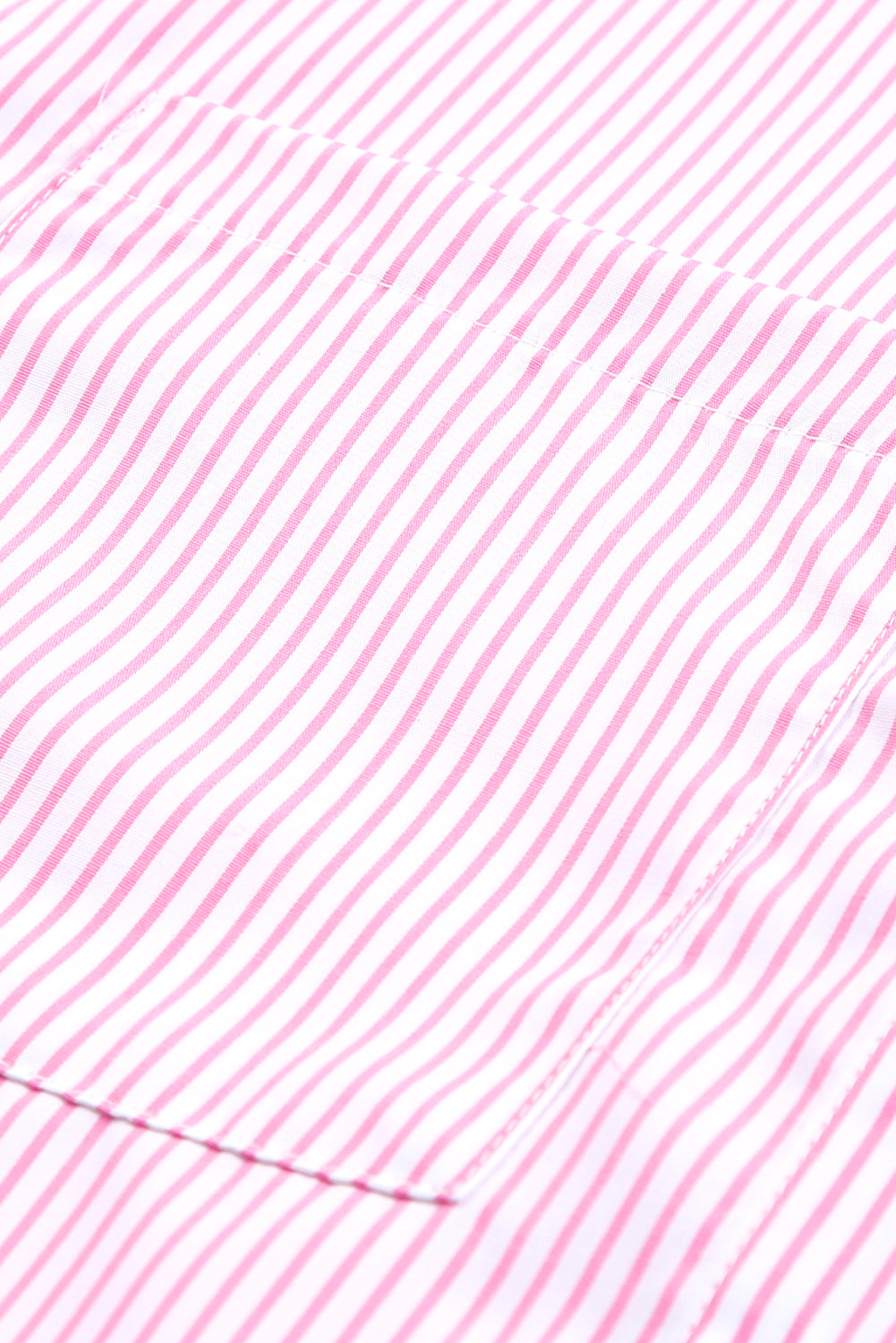 Sagamore Buttoned Striped Shirred Cuff Blouse